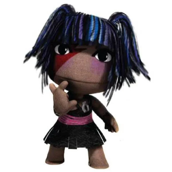 Little Big Planet 3 Inch Rock Girl Figure Bild 1