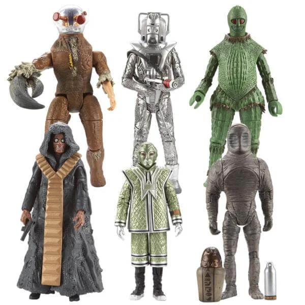 Doctor Who: Classic Figures Wave #2 6 Figure Collection Bild 1