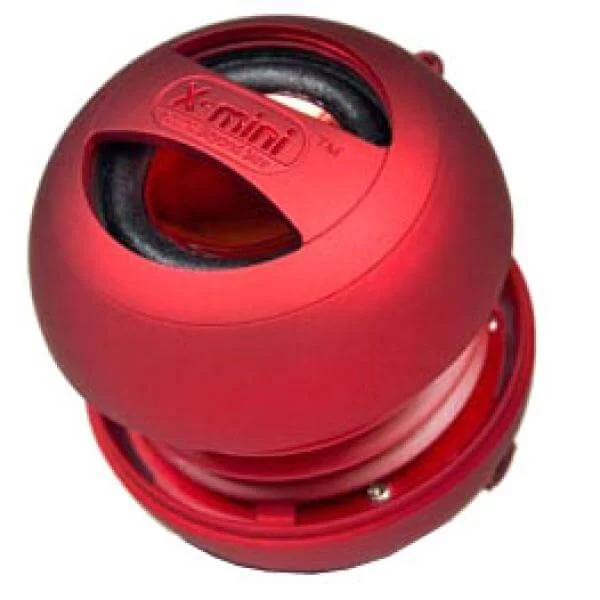 X-Mi X-Mini II Capsule Speaker for iPod and MP3 - Red Bild 1