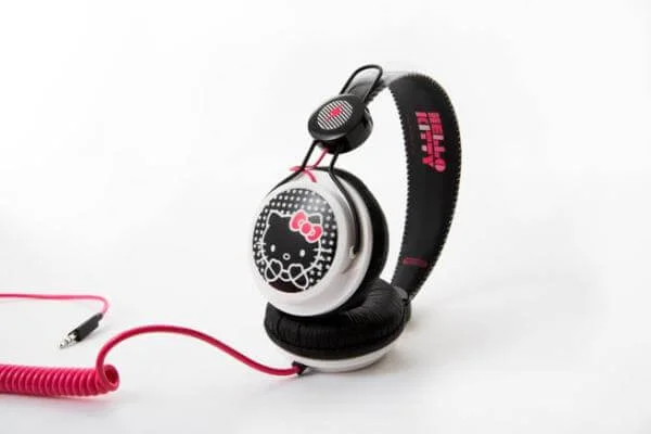 Coloud Hello Kitty Headphones - Black Comic Pop Bild 1