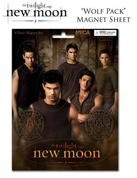 Twilight New Moon Magnet Blech Wolf Pack Bild 1