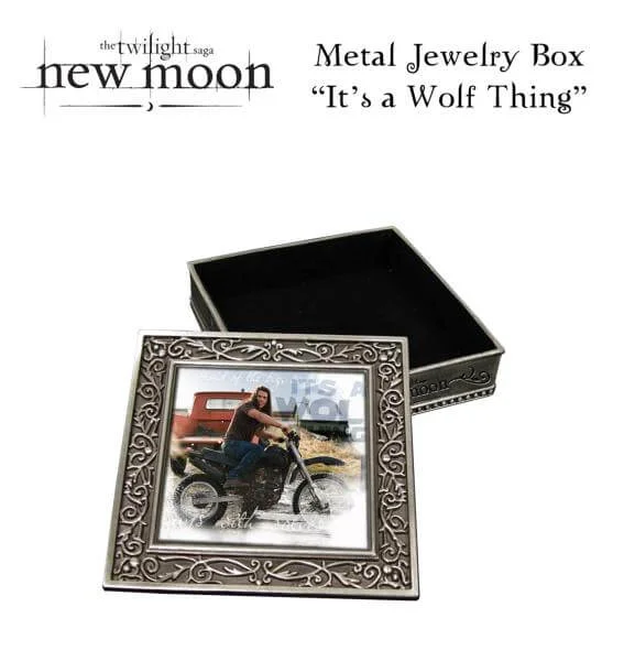 Twilight New Moon - Metal Jewellery Box - It's A Wolf Thing Bild 1