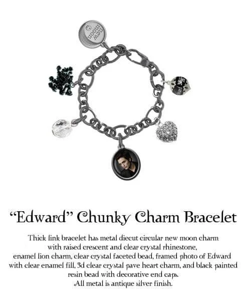 Twilight New Moon - Chunky Charm Bracelet - Edward Bild 1