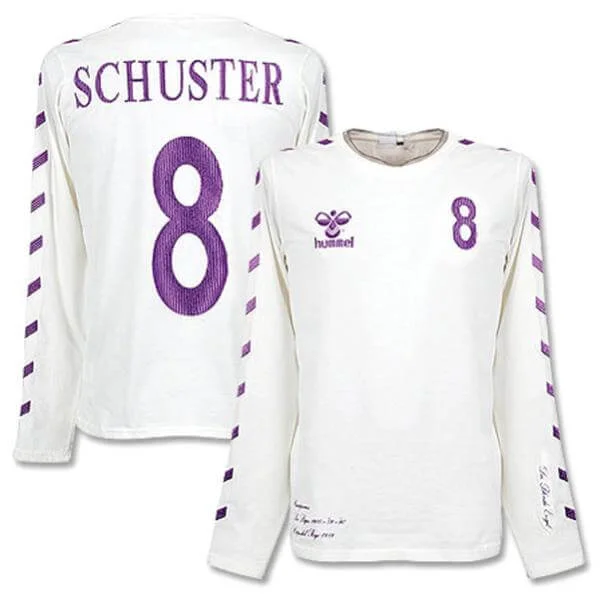 Real Madrid Schuster Vintage Football Shirt - S - Weiß Bild 1