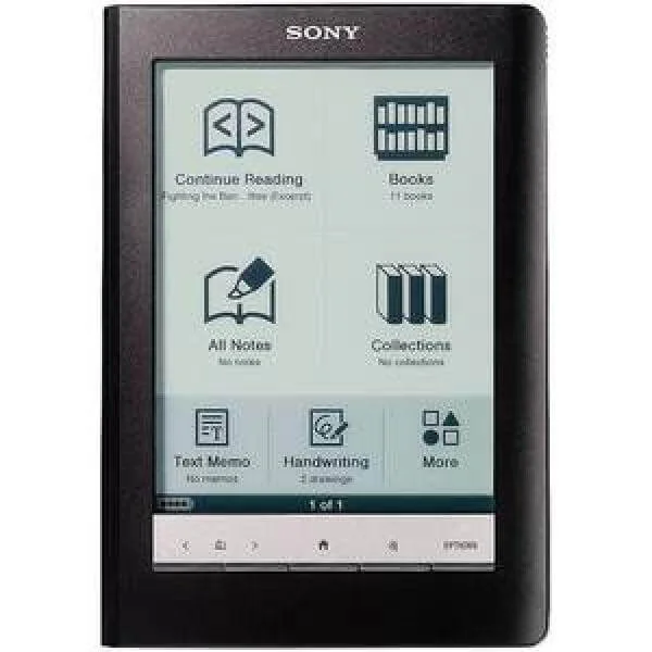 Sony PRS600B eBook Reader Touch Edition - Black Bild 1