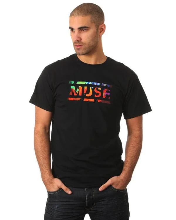 Muse Men's Multihex T-Shirt - Black - S - Schwarz Bild 1