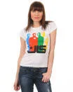JLS Women's Band Members T-Shirt - White - S - Weiß Bild 1