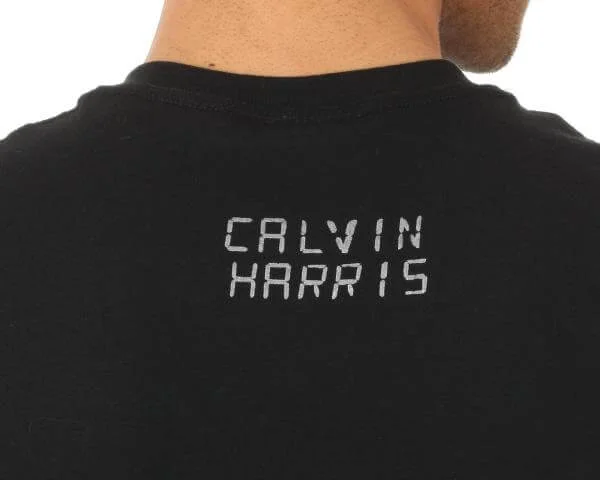 Calvin Harris Men's Foil T-Shirt - Black - S - Schwarz Bild 1