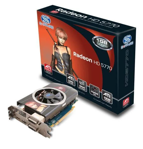Sapphire HD5770 1GB GDDR5 Graphics Card Bild 1