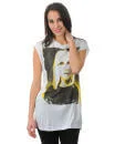 House Of The Gods - Woman's Debbie Harry Photo T-Shirt - White - XS - Weiß Bild 1