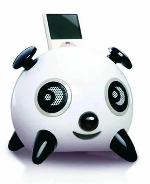 Amethyst iPanda iPod Speaker Dock Bild 1