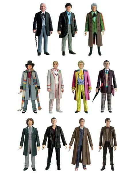 Dr Who 11 Doctors Action Figure Collector Set Bild 1