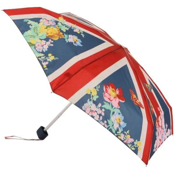 Fulton Union Jack Floral Umbrella Bild 1