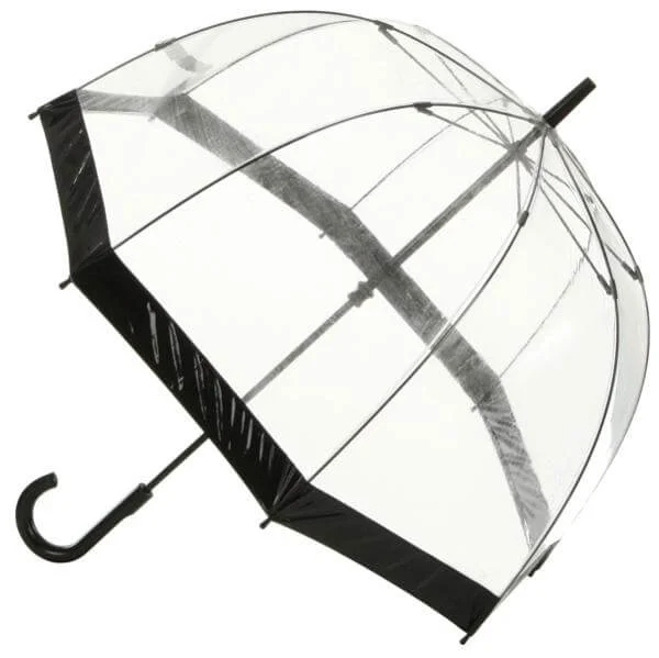 Fulton Birdcage umbrella - Black Bild 1