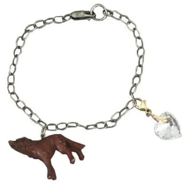 Twilight Eclipse Prop Replica Bellas Wolf And Heart Bracelet Bild 1