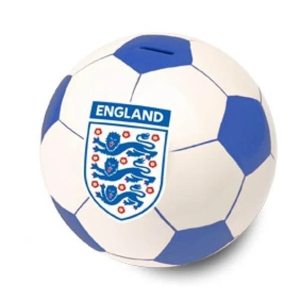 England Small Ceramic Football Money Box Bild 1