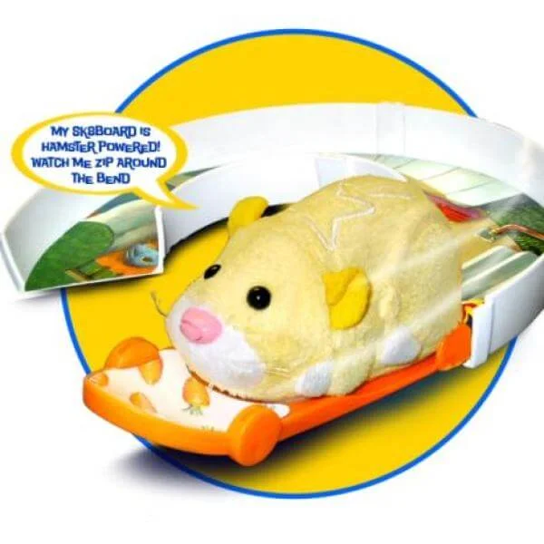 Zhu Zhu Pets Hamster Playset - Skateboard and U-Turn Tube Bild 1