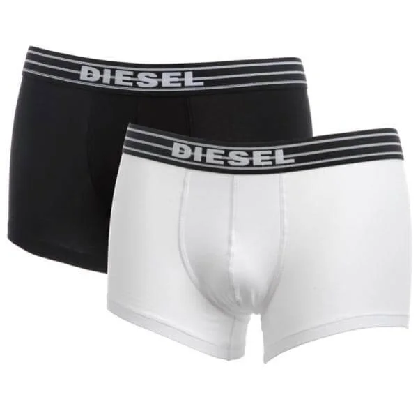 Diesel 2er-Pack Boxershorts - Schwarz/Weiß - S - White/Black Bild 1