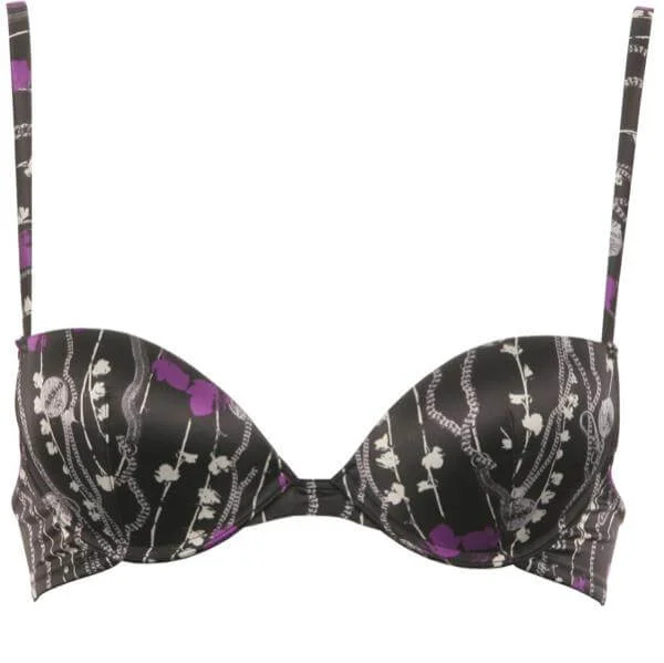Diesel Padded Underwired Bra Black - 32B - Schwarz Bild 1