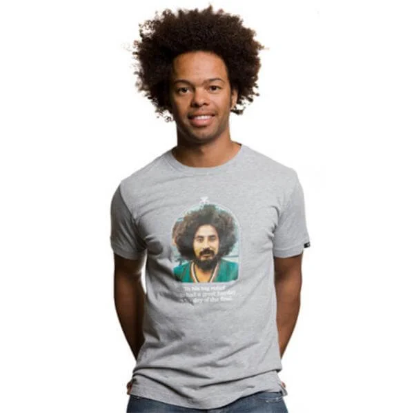 Mens Hairday T-Shirt - S - Grey Melange Bild 1