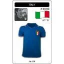 Italy WC 1982 Short Sleeve Retro Football Shirt - S - Blau Bild 1
