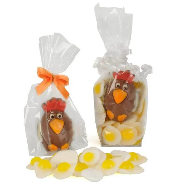 Milk Chocolate Chick and Fried Egg Gift Bag Bild 1
