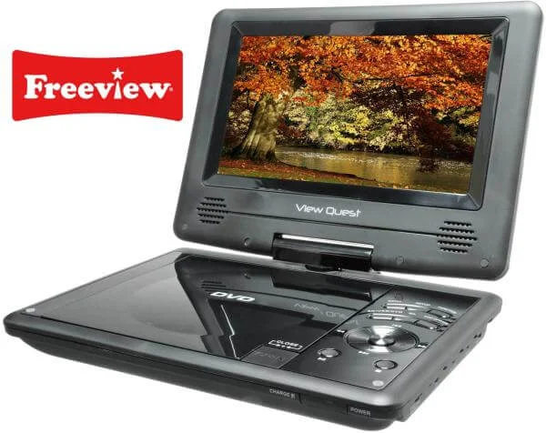 View Quest 7 Inch Portable DVD Player with Freeview and Rotating Screen Bild 1