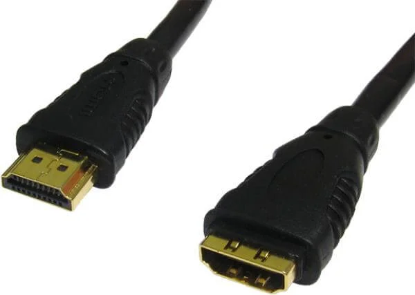 BEST Gold HDMI Extension Cable A M - A F 3 Mtr (CDLHD-403) Bild 1