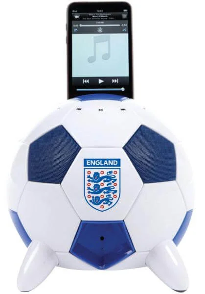 Mi Football England Ball Speaker for iPod - Blue Bild 1