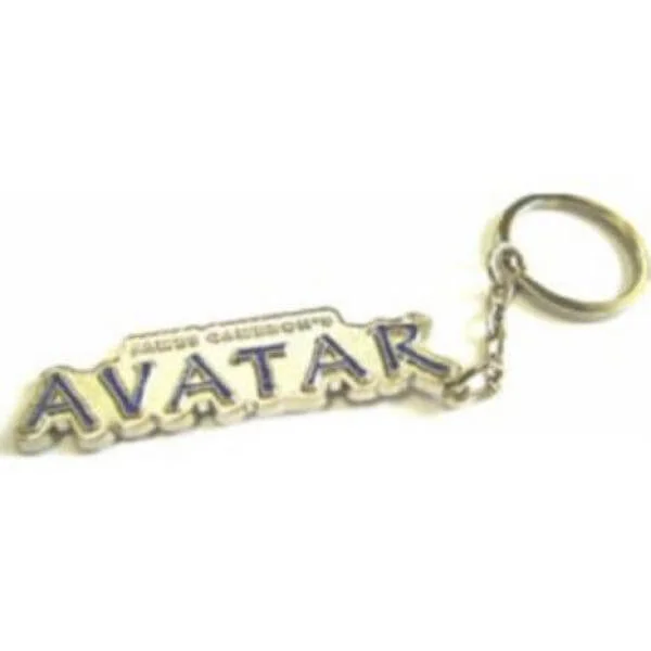 Avatar Metal Glow In The Dark Movie Logo Keychain Bild 1