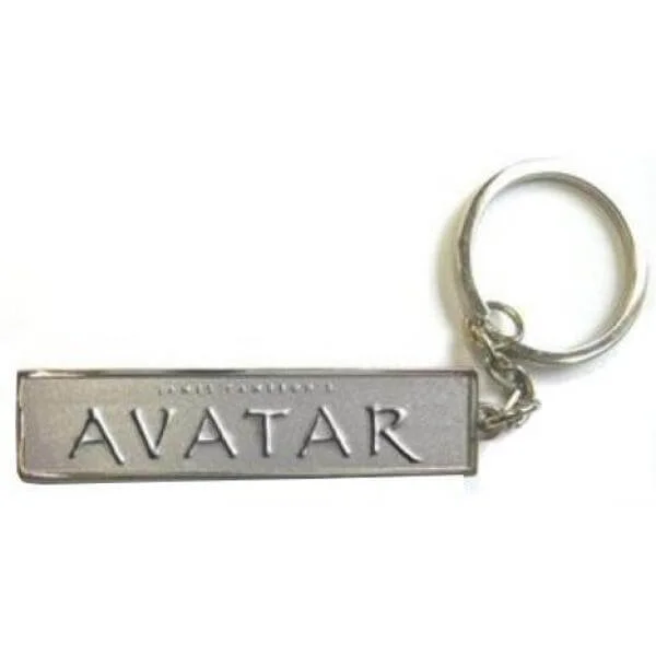 Avatar Metal Logo Movie Keychain Bild 1
