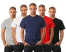 Men's 5 Pack Of Assorted T-Shirts - S - Bunt Bild 1