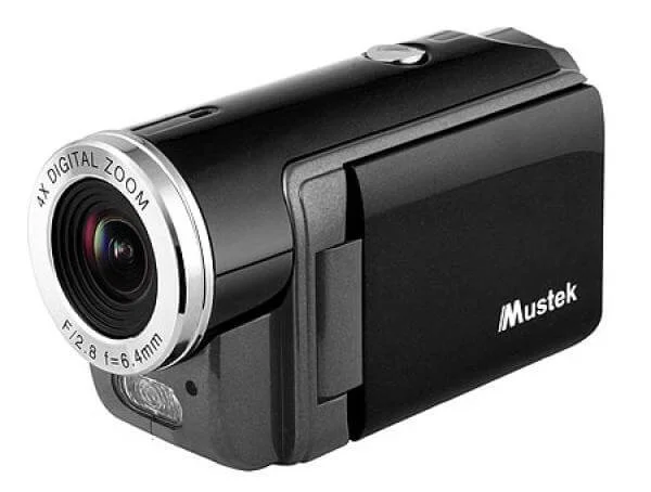 Mustek DV316L Black Camcorder Bild 1