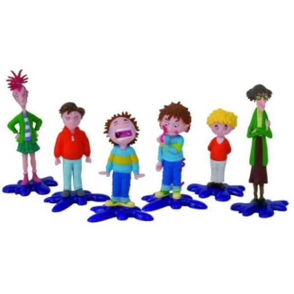 Horrid Henry 6 Pack Collectible Figurines. Window Box Bild 1