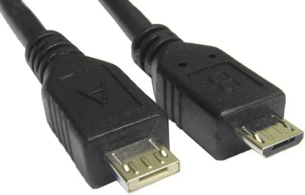 BEST 1.8m USB 2.0 Micro AB Male - Micro B Male (USB2-164) Bild 1