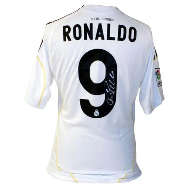 Cristiano Ronaldo Signed Real Madrid Football Shirt Bild 1