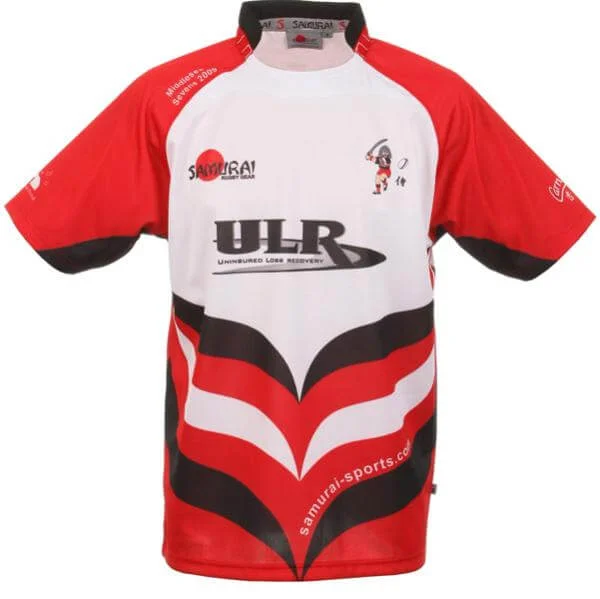 Samurai 7s Limitierte Auflage Rugby Shirt - S - Weiß Bild 1