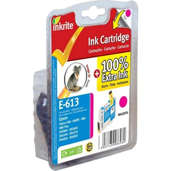 Espson Kompatibel T0613 Magenta Druckpatrone Bild 1