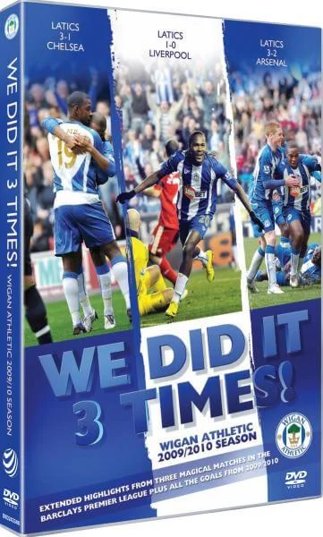 We Did It 3 Times! Wigan 09-10 Season Bild 1