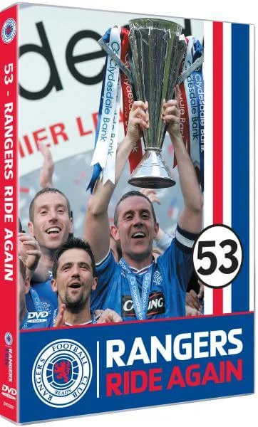 '53 – Rangers Ride Again' The Official Review Of Rangers Season 2009/10 Bild 1