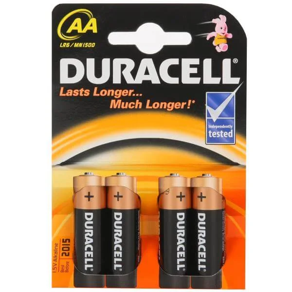 Duracell AA 1.5V Batteries - 4 pack Bild 1