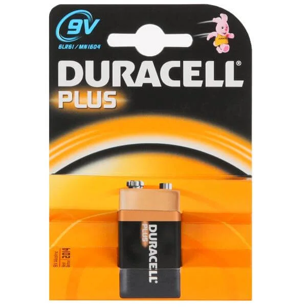 Duracell 9V Plus Battery - Single pack Bild 1
