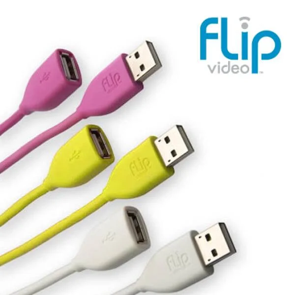 Flip Video USB Cables - 3 Pack Bild 1