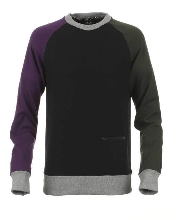 Nike Blocked Crew Sweater - S - Schwarz Bild 1