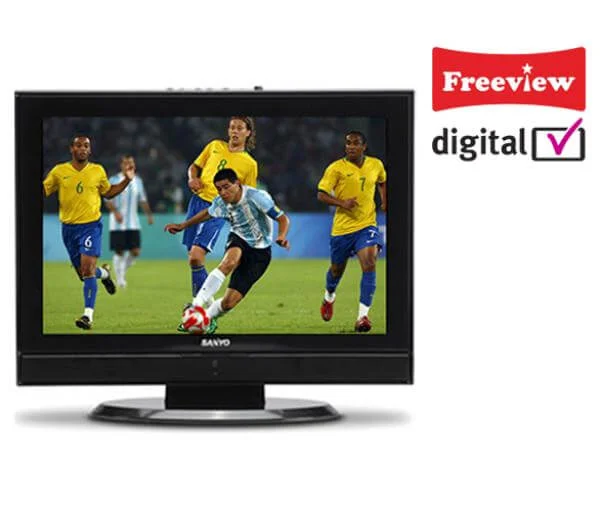 Sanyo 19 Inch Widescreen LCD TV with FreeviewSany 19 Widescreen LCD TV with Freeview Bild 1