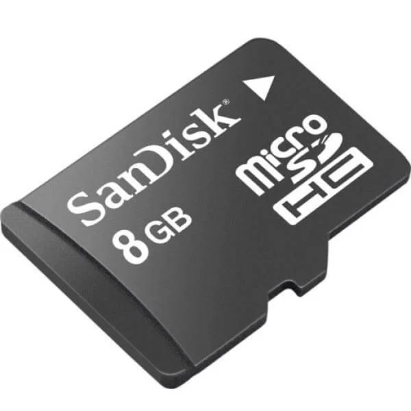SanDisk 8GB MicroSD Card Bild 1