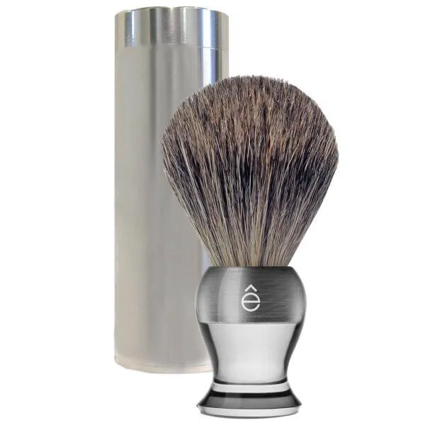 eShave Travel Shave Brush Plastic Handle Bild 1