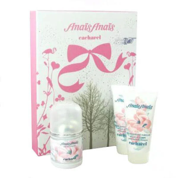Cacharel Anais Anais Giftset 50ml EDT B/L & S/GEL Bild 1