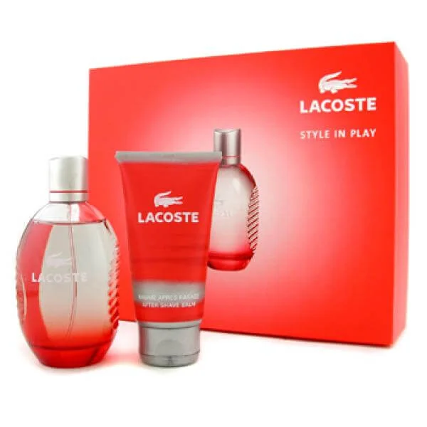 Lacoste Red Gift Set (75ml Eau de Toilette with After Shave Balm) Bild 1