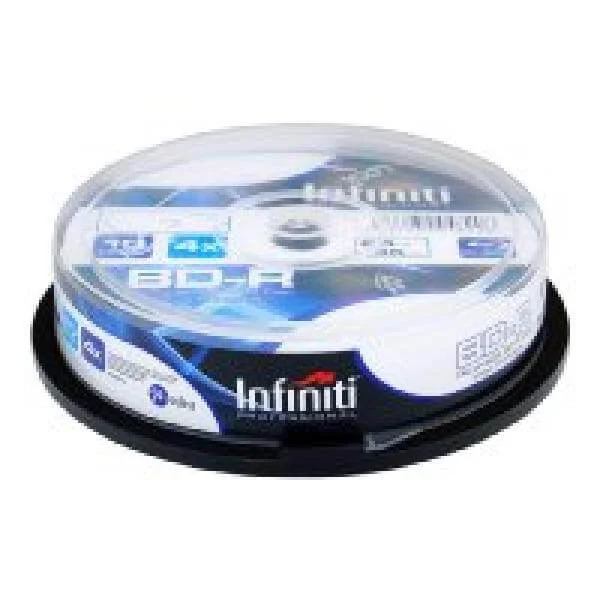 Infiniti Blu-Ray BD-R 25GB (10 Pack) - Professional Printable (RSBDMR10P) Bild 1